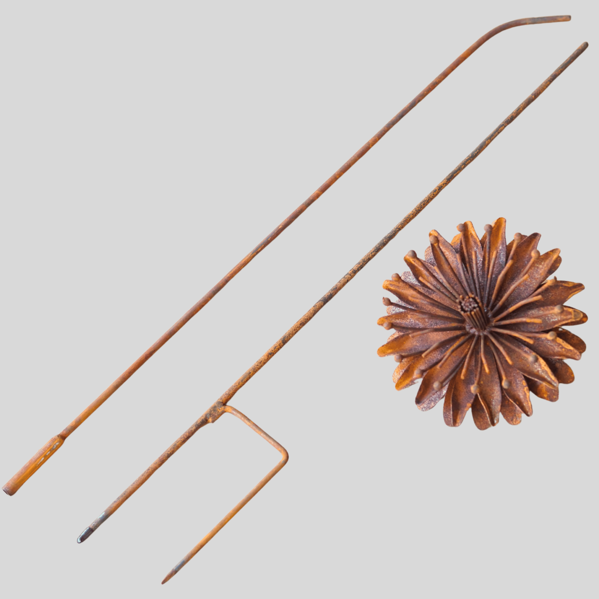 W6049 - Iron wire flower stake