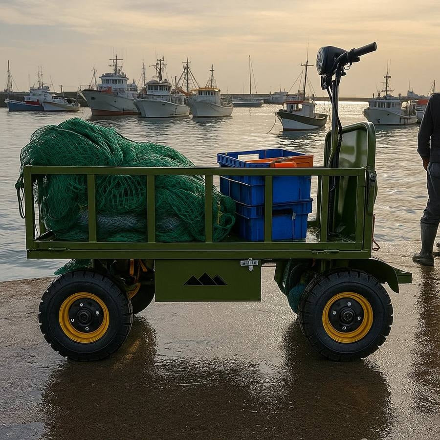 Electric farms, warehouses, street vendor carts