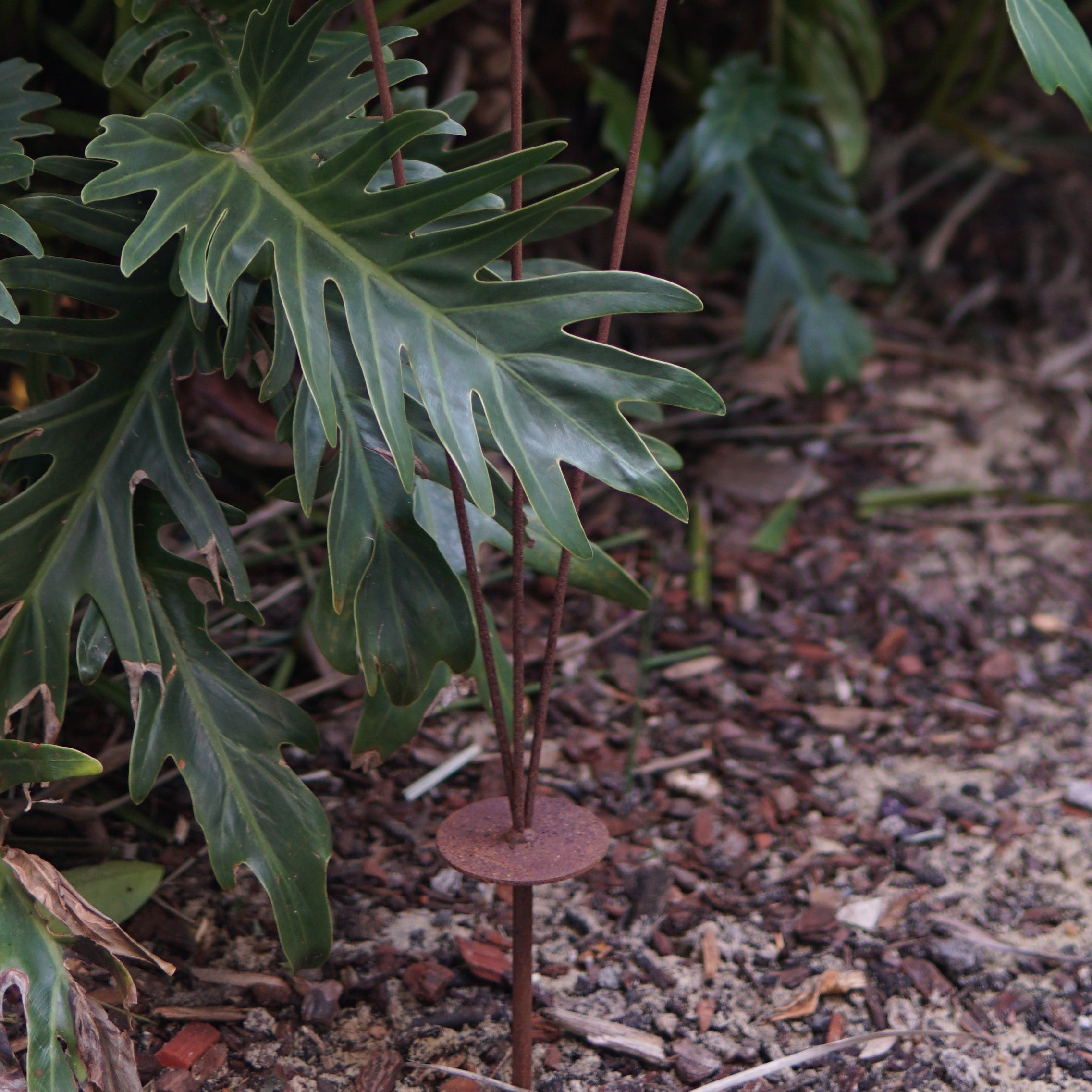 C1053S Three butterflies with stake - Set of 2