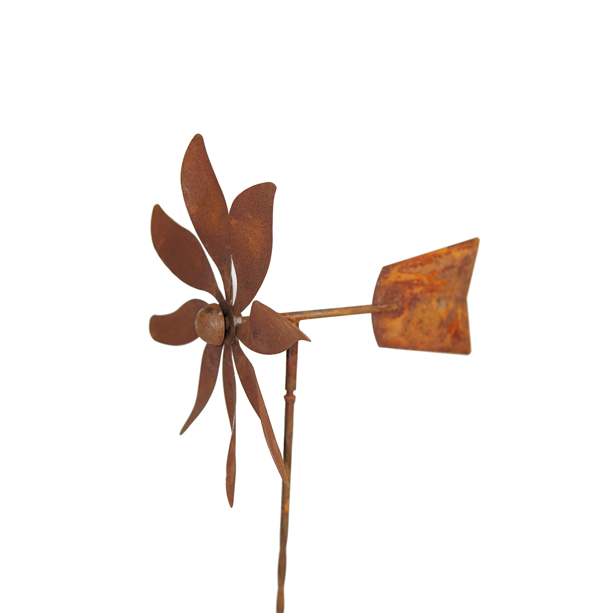 W3677-tail Wind spinner small stake with tail (in carton)