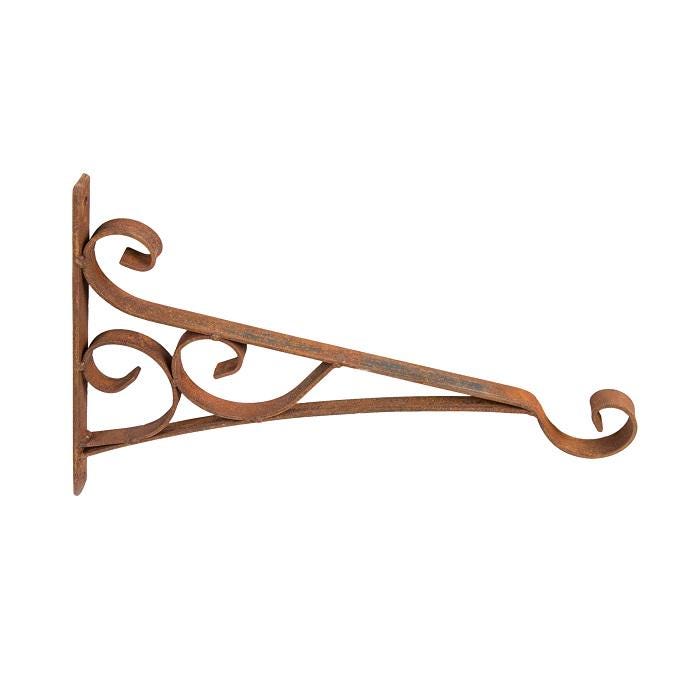 Rusty Metal Hanging Planter Holder – KD Outdoor Plant Hanger for Garden Patio Decor