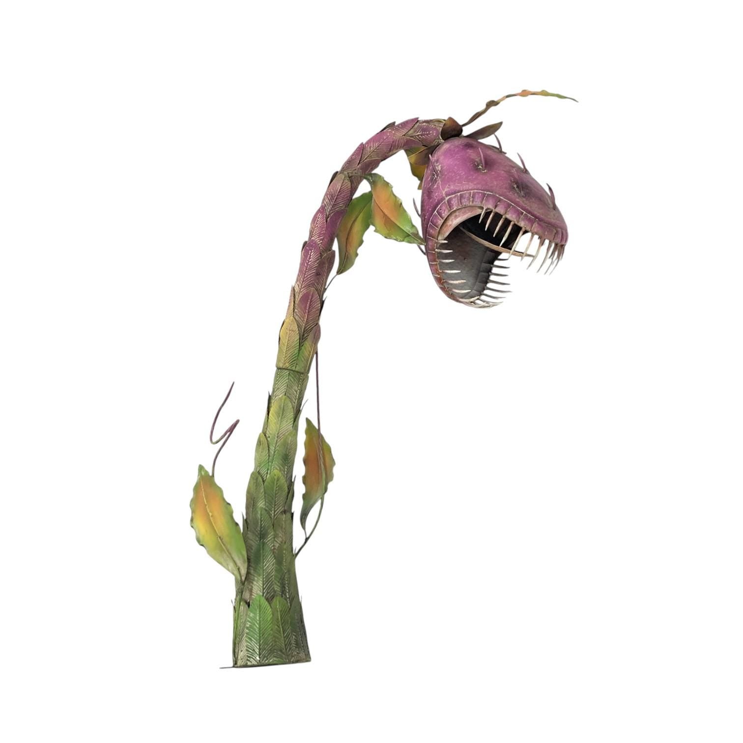 Large Metal Venus Flytrap Garden Sculpture