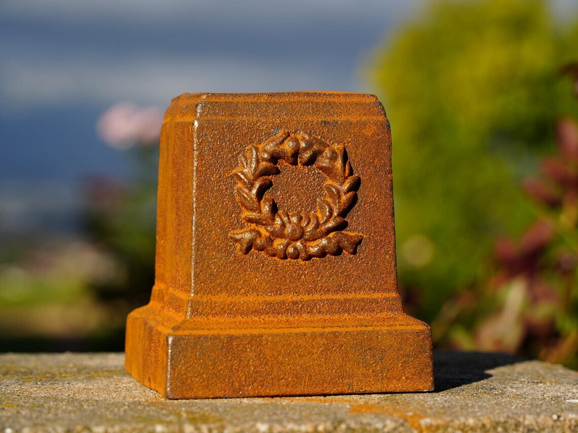 Cast Iron Mermaid Statue - Rustic Garden Sculpture, Vintage Outdoor Art, Coast