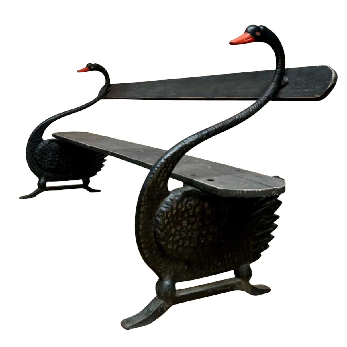 Pre-order Vintage French Garden Swan Bench