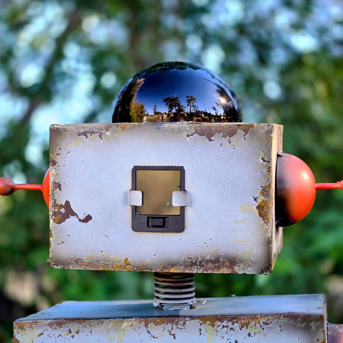 Solar Light Robot Planter