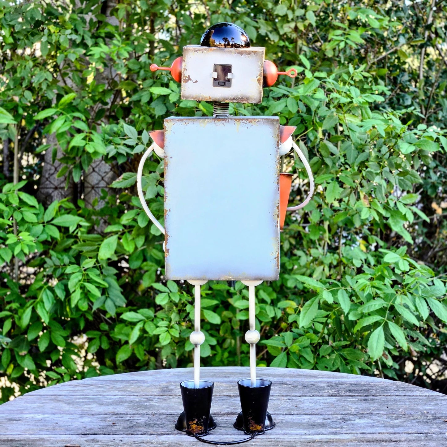 Solar Light Robot Planter