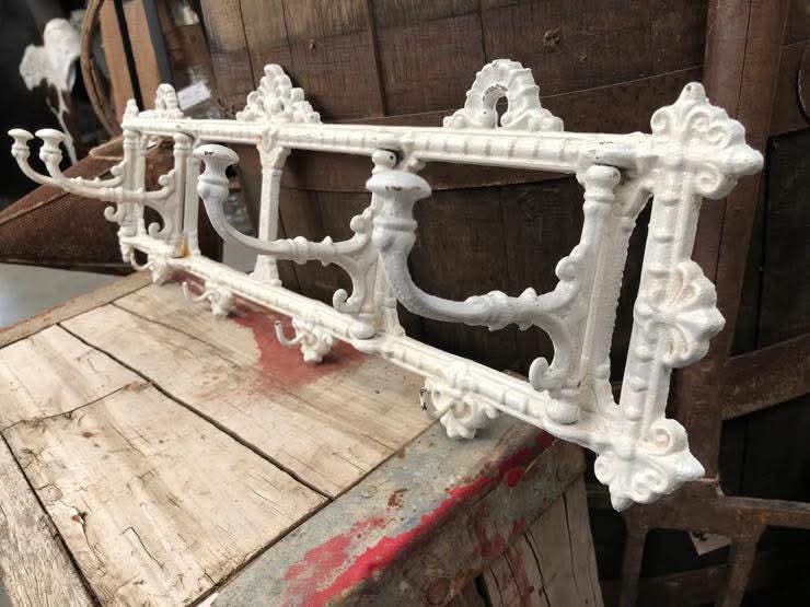 4 colors Cast Iron Vintage Folding Coat Hook Rack