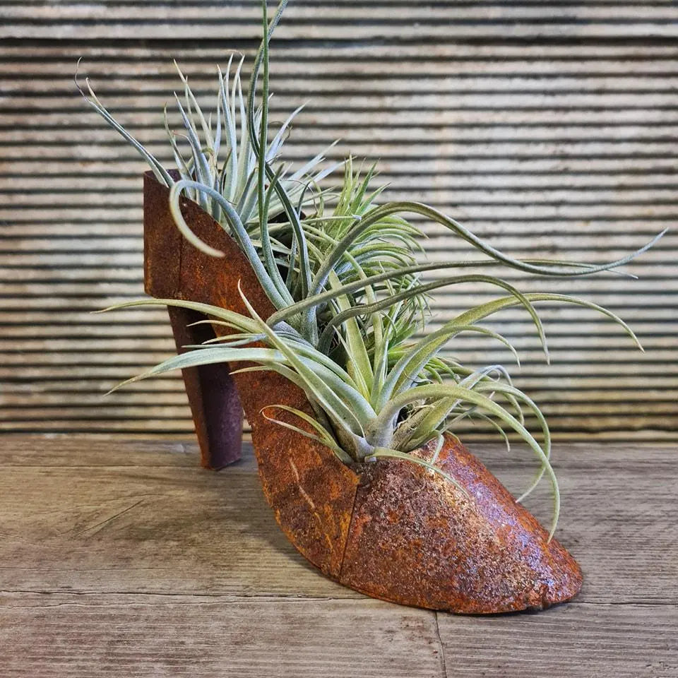 Metal High Heel Planter