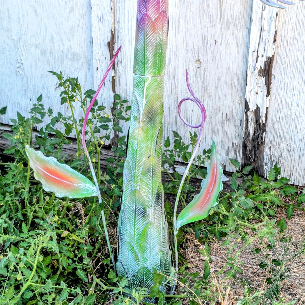 Large Metal Venus Flytrap Garden Sculpture