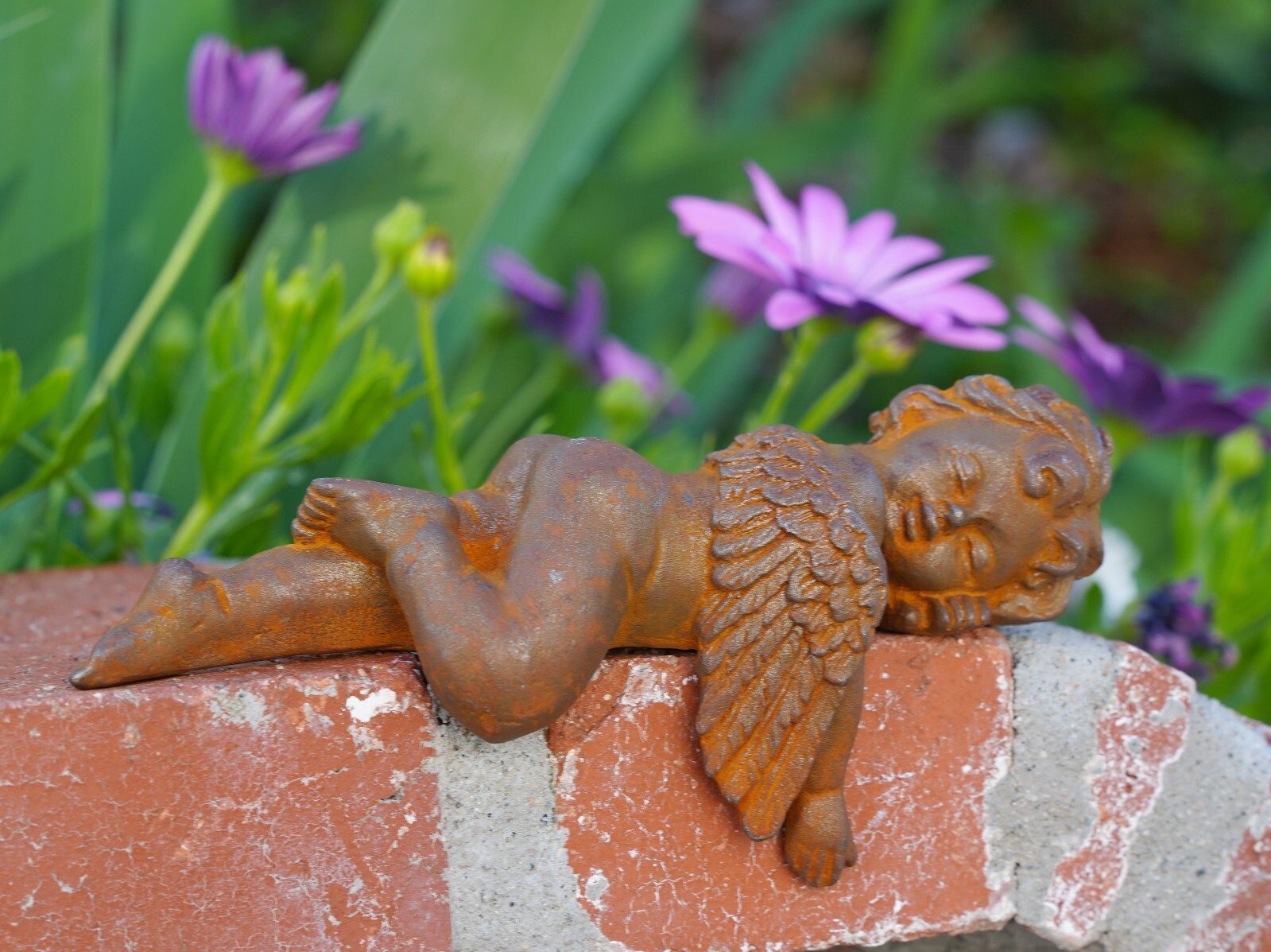 Handcrafted Garden Décor Vintage Outdoor Art Cozy Home Accent Unique Gift Idea