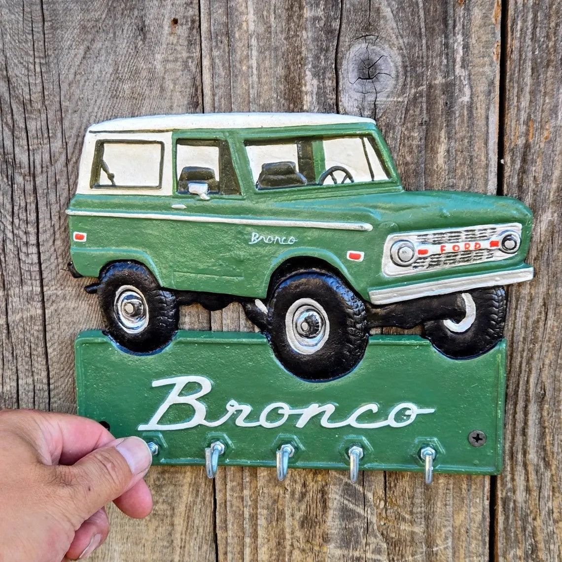 Ford Bronco 4x4 Cast Iron Door Bell - Garden Outdoor Bell