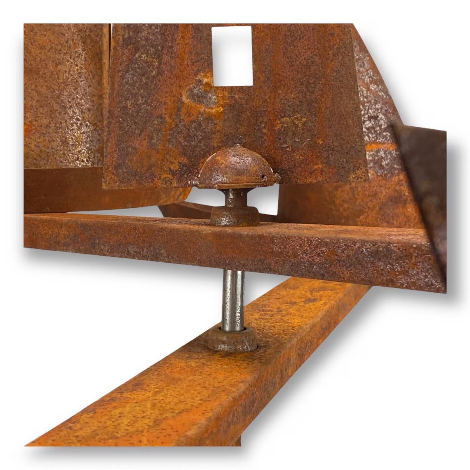 Metal Garden Rusty Large Lighthouse & Sailboats Wind Spinner – Sailboat Stake